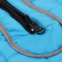 HKM-0425405 Waterproof Reflective Winter Dog Jacket for Small to Large Breeds, Cozy Polyester Pet Coat