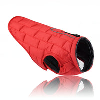 HKM-0425405 Waterproof Reflective Winter Dog Jacket for Small to Large Breeds, Cozy Polyester Pet Coat
