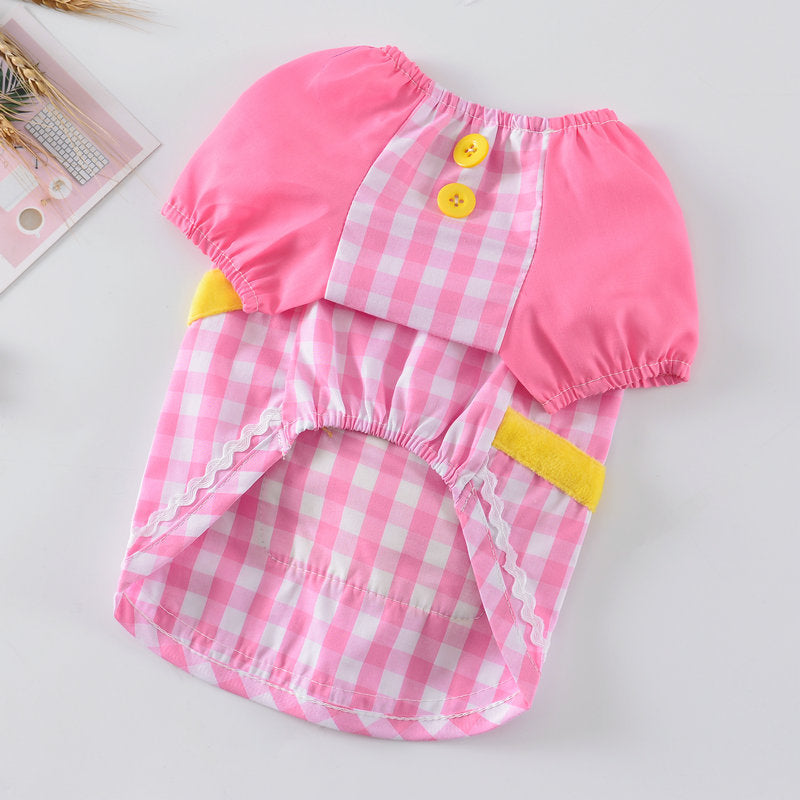 HKM-0426301 Cotton Spring and Summer Dog Apparel for Everyday Wear
