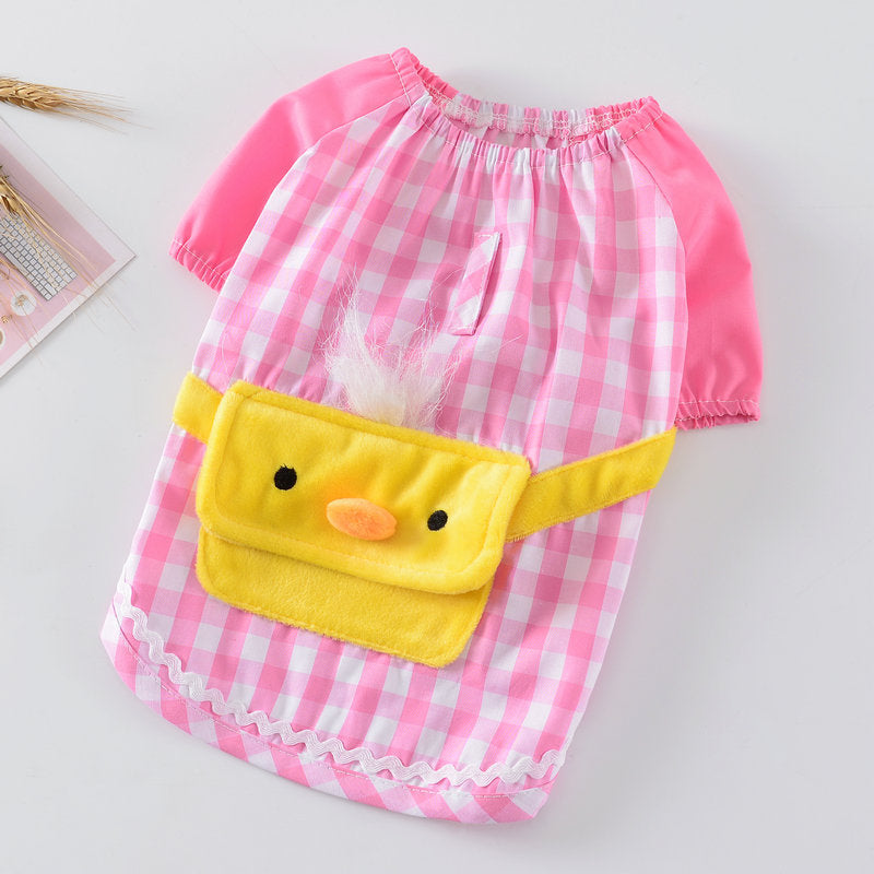 HKM-0426301 Cotton Spring and Summer Dog Apparel for Everyday Wear