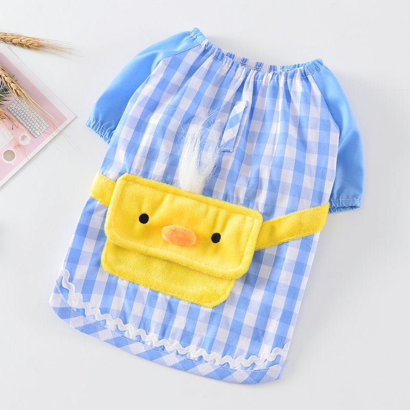 HKM-0426301 Cotton Spring and Summer Dog Apparel for Everyday Wear