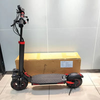 HKM-042643 Foldable Mini Electric Scooter with 11-Inch Tyres, 1200W Motor, 30-50km Range, Dual Suspension, Lightweight Design