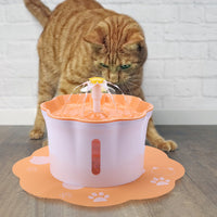 HKM-0427069 Automatic Pet Water Dispenser with 2.6L Capacity and Filtration System