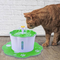 HKM-0427069 Automatic Pet Water Dispenser with 2.6L Capacity and Filtration System