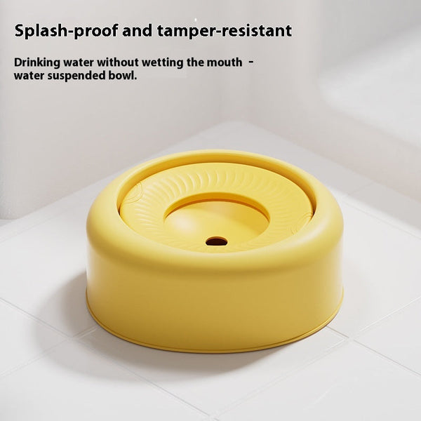 HKM-0427197 Suspension Water Bowl for Pets - 720ml White, Green, or Yellow Options