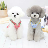 HKM-0427581 Summer Floral Sling Skirt for Small Dogs - Lightweight Polyester Design for Comfort