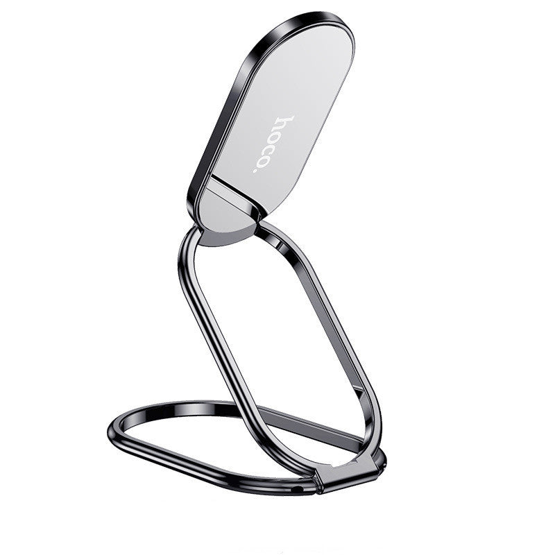 HKM-042835 Metal Folding Mobile Phone Holder - Zinc Alloy with Stable Adhesion for Devices Up to 7 Inches