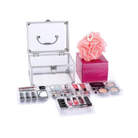 HKM-042835 Multi-Color Makeup Set with Lipstick, Eye Shadow, Nail Polish, and More