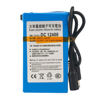 HKM-042835 Rechargeable 4000mAh Lithium Ion Battery, Blue, 12.6V Input, Compatible with Various Devices