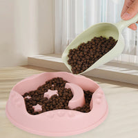 HKM-0428477 Large Capacity Moon Star Wings Slow Feed Dog Bowl for Water and Food
