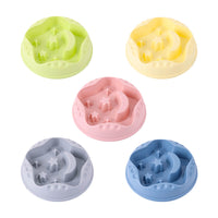 HKM-0428477 Large Capacity Moon Star Wings Slow Feed Dog Bowl for Water and Food