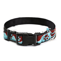 HKM-0428989 Durable Personalized Weaving Mark Pet Collar in Environmental Nylon Webbing