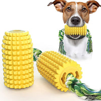 HKM-0429629 Durable Chewy Interactive Dog Toys for Strong Chewers - Corn Cob Design for All Dog Sizes