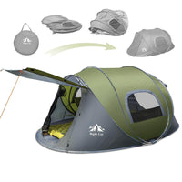 HKM-042963 Instant Waterproof Family Camping Tent for Small Groups
