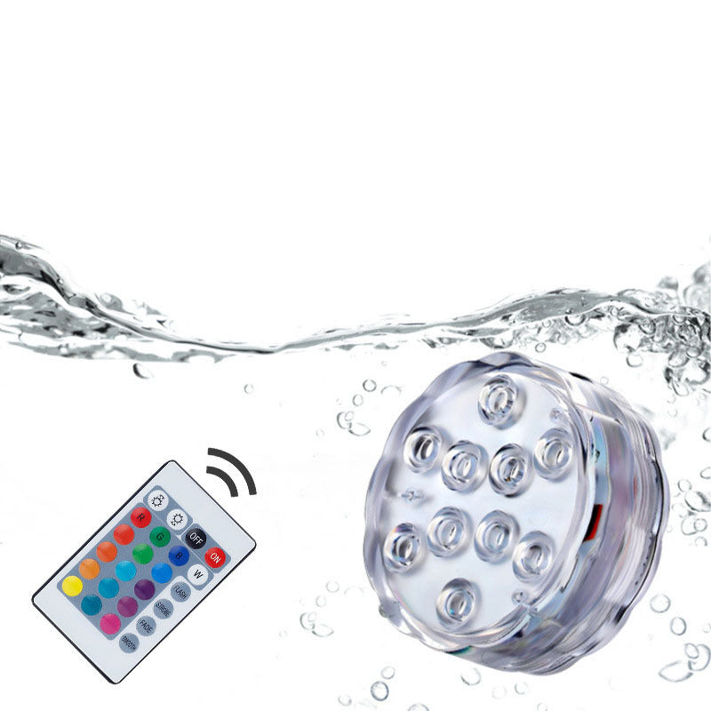 HKM-042963 Waterproof LED Remote Control Diving Light for Aquariums and Decoration