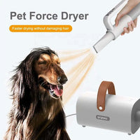 HKM-043027 4-in-1 Pet Grooming Vacuum with Clippers, Nail Trimmer, and Brush for Cats and Dogs