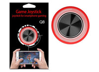 HKM-043091 Ultra-Thin Mobile Game Joystick Handle Q8 with Round Touch Screen Design for All Smartphones