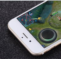 HKM-043091 Ultra-Thin Mobile Game Joystick Handle Q8 with Round Touch Screen Design for All Smartphones