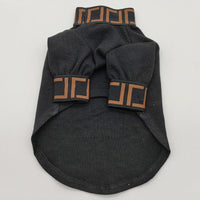 HKM-0431549 Trendy Casual Dog Clothing in Black and White - XS to 3XL Sizes Available