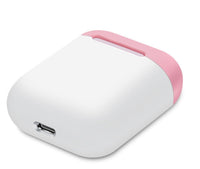 HKM-043155 Silicone Protective Cover for Bluetooth Headset Charging Case, Compatible with AirPods, Solid Color Design