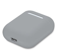 HKM-043155 Silicone Protective Cover for Bluetooth Headset Charging Case, Compatible with AirPods, Solid Color Design