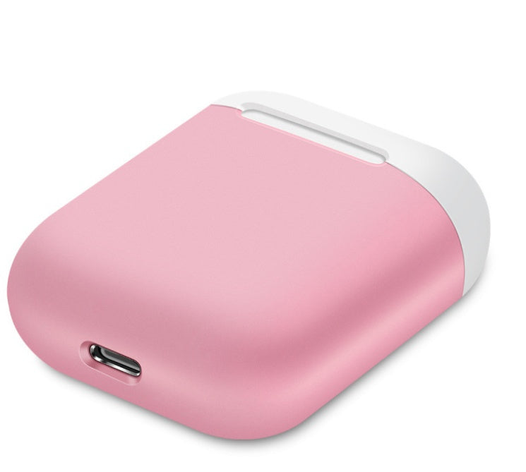 HKM-043155 Silicone Protective Cover for Bluetooth Headset Charging Case, Compatible with AirPods, Solid Color Design