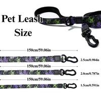 HKM-0436541 Camouflage Embossed Pet Leash Set with Durable Waterproof Material for Outdoor Activities