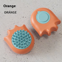 HKM-0438333 Cat and Dog Massage Bath Brush with Soft ABS Material in Three Colors
