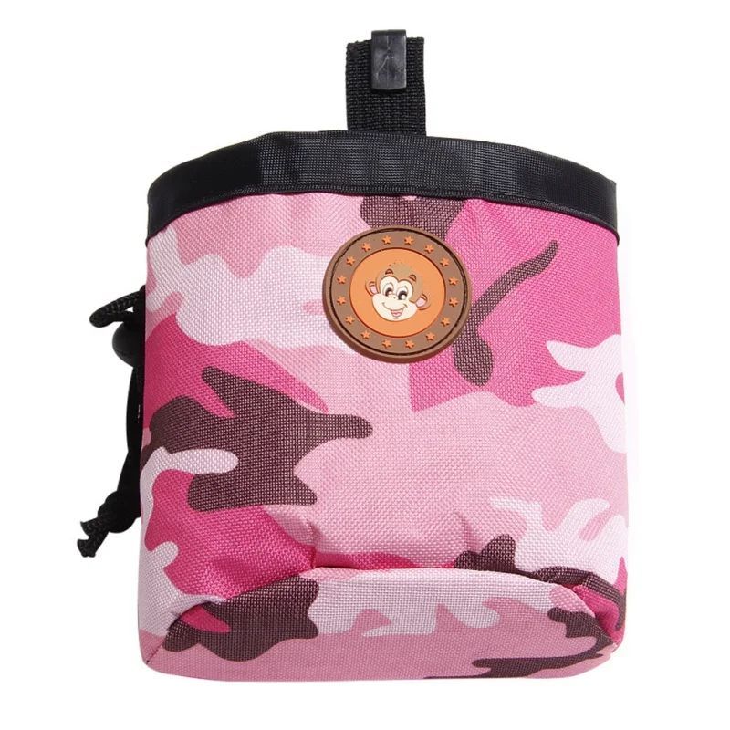 HKM-0438973 Durable Pet Training Bag with Large Capacity, Mesh Design, and Convenient Waist Attachment
