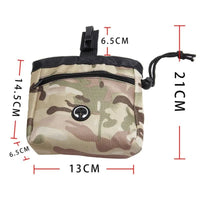 HKM-0438973 Durable Pet Training Bag with Large Capacity, Mesh Design, and Convenient Waist Attachment