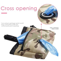 HKM-0438973 Durable Pet Training Bag with Large Capacity, Mesh Design, and Convenient Waist Attachment
