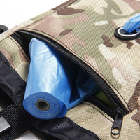 HKM-0438973 Durable Pet Training Bag with Large Capacity, Mesh Design, and Convenient Waist Attachment