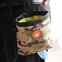 HKM-0438973 Durable Pet Training Bag with Large Capacity, Mesh Design, and Convenient Waist Attachment
