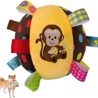 HKM-0439997 Interactive Dog Toy with Built-in Chimes and Squeaky Balls for Endless Fun