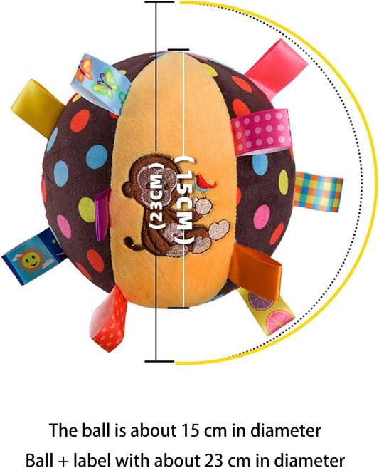 HKM-0439997 Interactive Dog Toy with Built-in Chimes and Squeaky Balls for Endless Fun