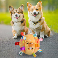 HKM-0439997 Interactive Dog Toy with Built-in Chimes and Squeaky Balls for Endless Fun