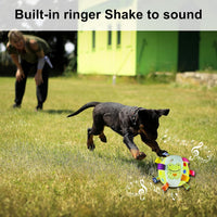 HKM-0439997 Interactive Dog Toy with Built-in Chimes and Squeaky Balls for Endless Fun