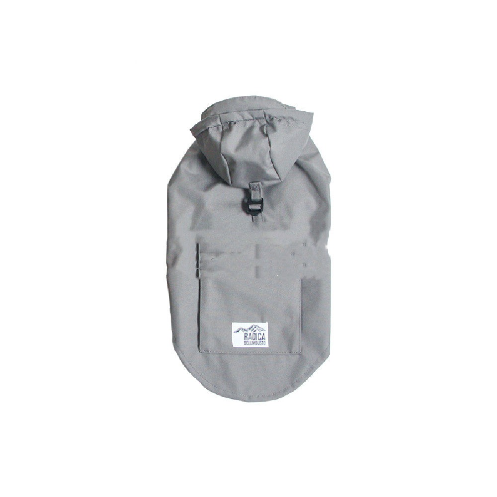HKM-0440893 Water and Oil Resistant Sports Windbreaker in Camel Grey, Sizes M to LL