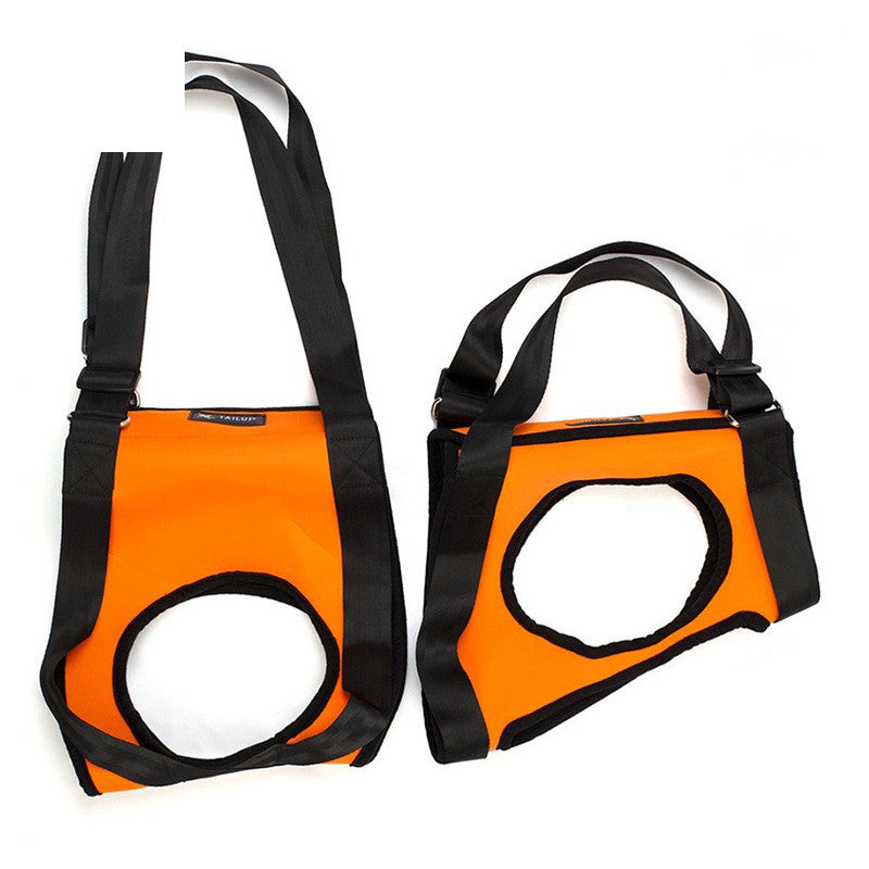 HKM-0441789 Elderly Dog Hind Leg Assist Belt - High-Grade Diving Material Support Belt in Multiple Colors