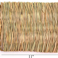 HKM-0442557 Durable 3-Pack Wooden Rabbit & Small Animal Mat Toy Bed for Guinea Pigs and Chinchillas