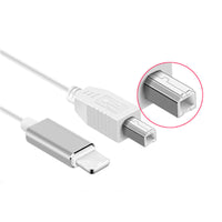 HKM-044307 Versatile 3-in-1 Electric Piano Keyboard Data Cable - USB, Lightning, Micro USB, TYPE-C, 1m