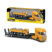HKM-044563 Mini Construction Truck Models – 1:55 Scale Engineering Vehicles | Friction Toy Cars | 6 Styles Available
