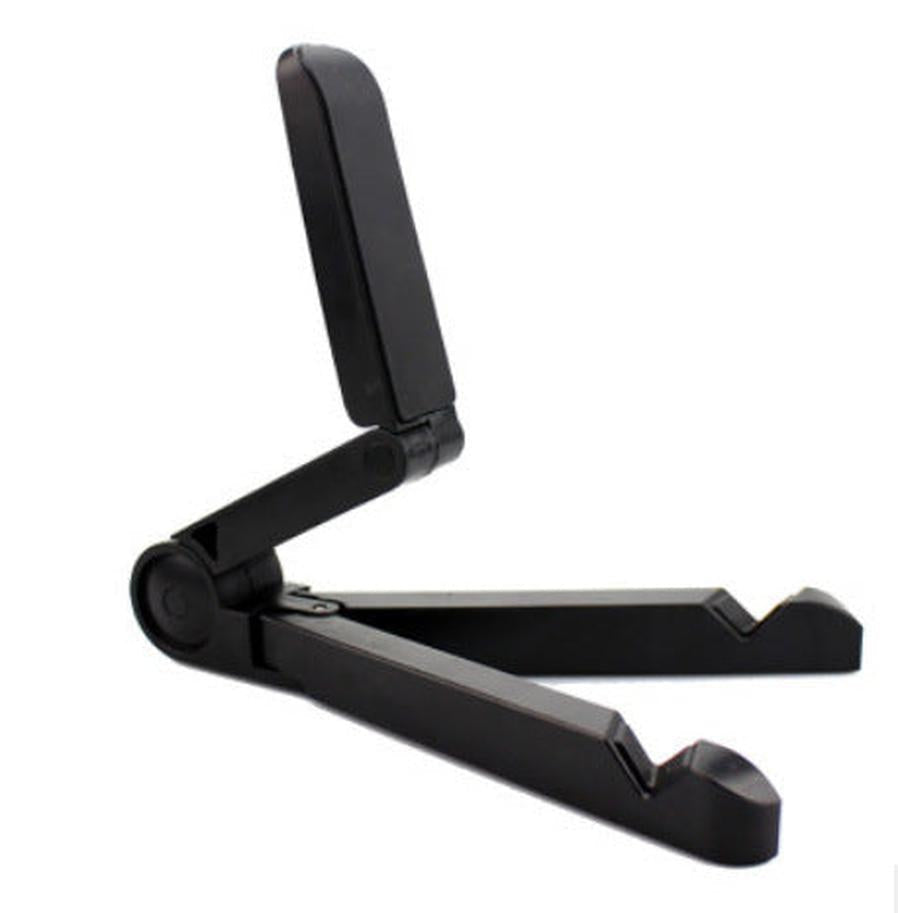 HKM-044627 Folding Triangle Stand for iPad, iPhone, and iPod - Universal Mobile Tablet Holder