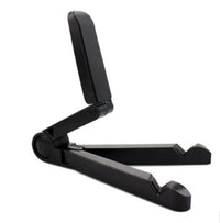 HKM-044627 Folding Triangle Stand for iPad, iPhone, and iPod - Universal Mobile Tablet Holder
