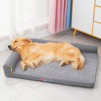 HKM-0446525 Chenille Dog Bed Sleeping Pad - Removable and Washable Pet Nest, Available in Multiple Sizes