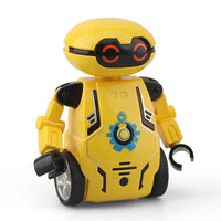 HKM-044883 Friction-Powered Cartoon Robot Toy for Kids - Educational Humanoid Robotics Kit