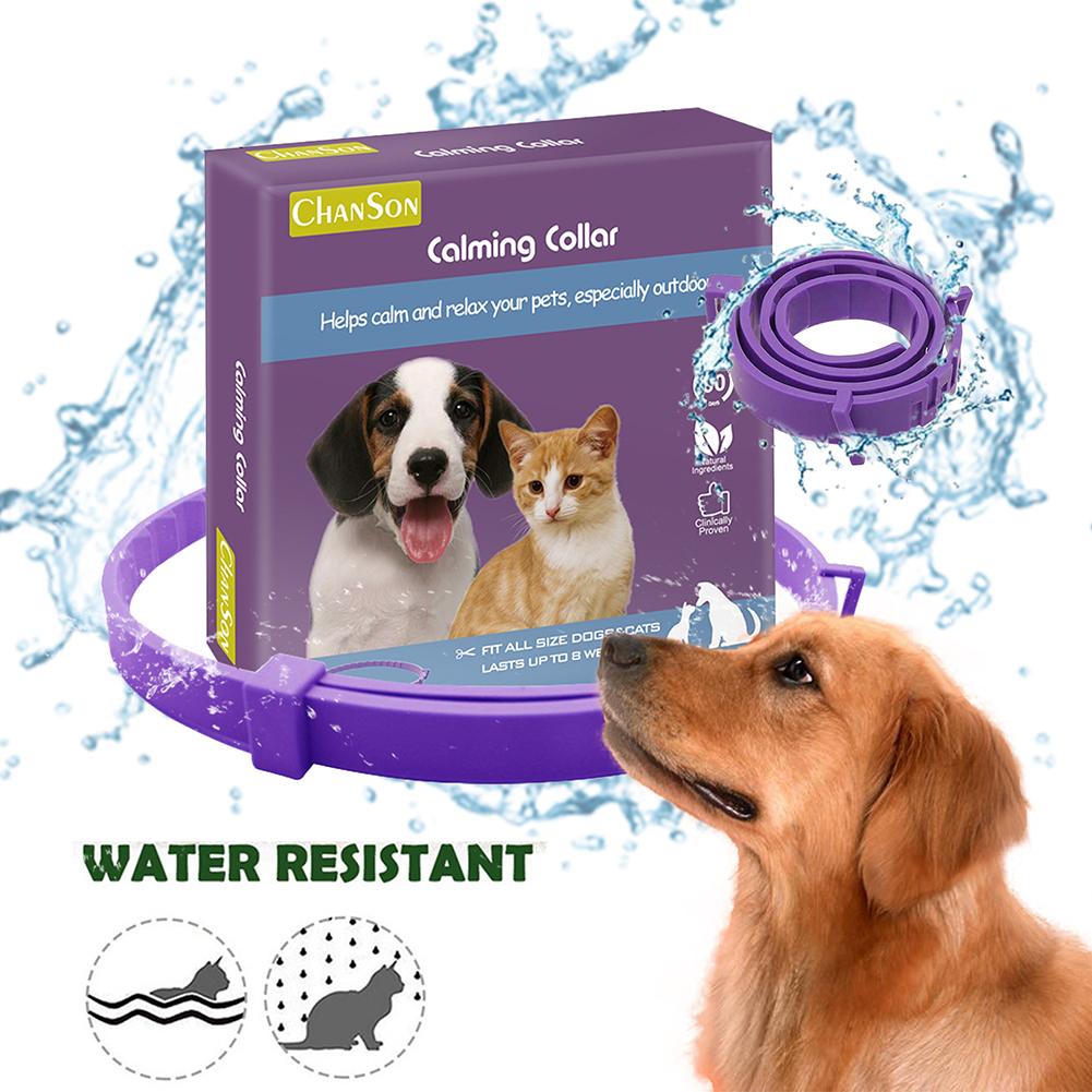 HKM-0450237 Adjustable Stress Relief Dog and Cat Comfort Collar, 62cm and 38cm Options