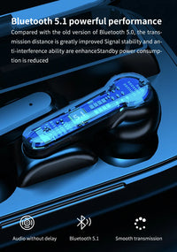 HKM-045075 M19 True Wireless Touch Control Earbuds with Digital Display and Long Battery Life