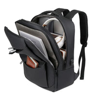 HKM-045139 Custom Logo USB Charging Business Laptop Backpack for Unisex Users