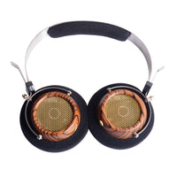 HKM-045267 Olive Wood Wired Headset with HiFi Sound and 3.5mm Plug